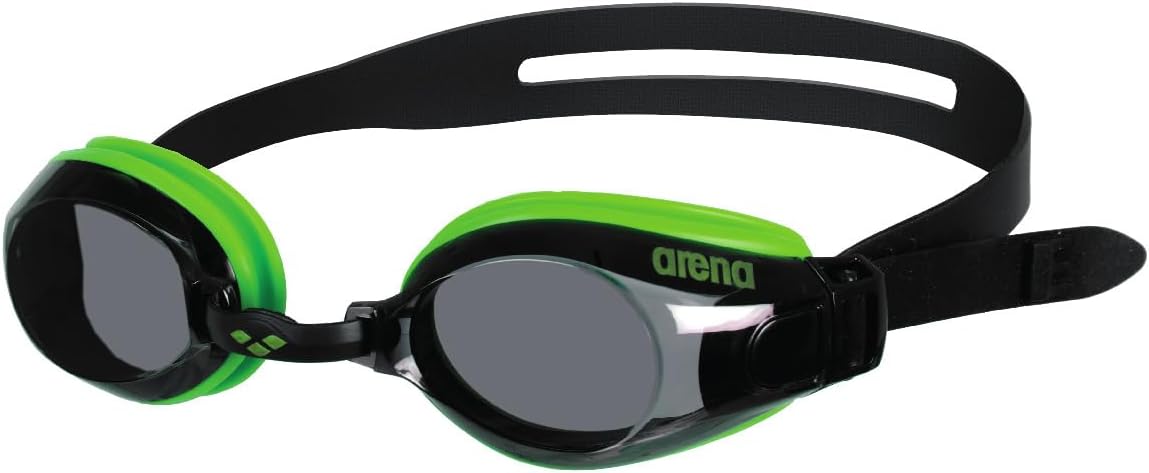Arena Zoom X-Fit Occhialini Nuoto Anti-Appannamento Unisex Adulto, Occhialini Piscina con Ampie Lenti, Protezione UV, Ponte Nasale Regolabile, Guarnizioni in Silicone