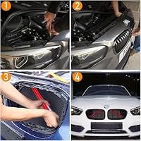 TTCR-II 2PCS Frontgrill Einsatz Kompatibel mit BMW 2er 5er 6er 7er X1 X2 – Ansicht 7