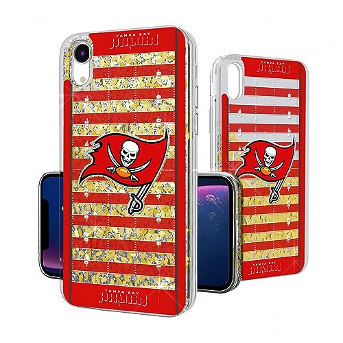 Keyscaper Tampa Bay Buccaneers Field Design Glitter Case for iPhone