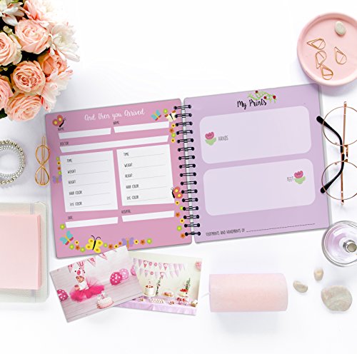 Baby Memory Book | The Only Baby Keepsake Journal For Documenting Your Twin's First Year | Great Gift That Includes Stickers, Family Tree, Holidays, Letters From Mom & Dad And Much More | Twins Baby Items That You'll Love #TOP4