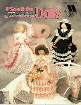 Pamphlet Plastic Canvas Tissue Cover Bath Dolls Book