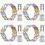 Multicolor-Silver Wire