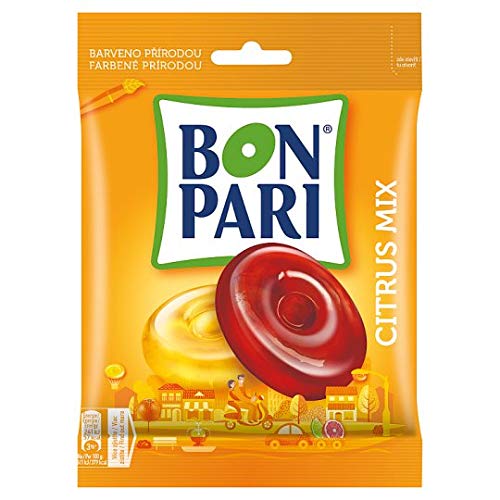 Nestle Bon Pari Citrus Mix Caramelo de frutas duras 90 g 3.0 oz