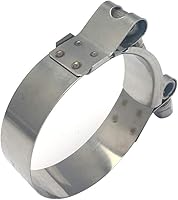 Vista 6 de ISPINNER Paquete de 4 abrazaderas de manguera de acero inoxidable 304 de 1 pulgada, rango de abrazadera de 1.260-1.457 in para manguera de 1