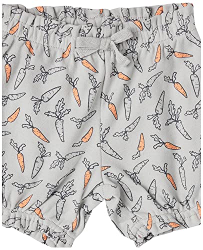 Amazon Essentials Baby Girls' Bloomer Shorts, Pack Of 4, Grey/Bunny/Carrots/Stripes, 12 Months #TOP3