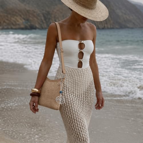Kiss Sea Crochet Crossbody Bags for Women Small Woven Handbag for Vacation by Kiss Sea - Used condition - Image 2