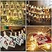 CADNLY String Lights with Clips - 50 LED Photo Clips String Lights for Bedroom Wall Display Polaroid Hanging Pictures - Fairy Lights Clips Dorm Room Decor - Picture Hanger Holder Battery Operated