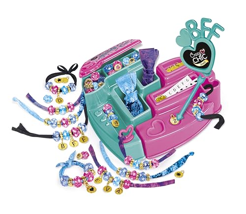 Kit de joyas Clementoni Crazy Chic BFF Studio con perlas para niñas de 7 años 3