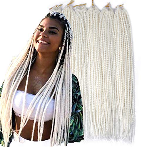 6Packs 14" 18" 24" Senegalese Twist Crochet Hair Braids Small Havana Mambo Twist Crochet Braiding Hair 2S Senegalese Twists Hairstyles For Black Women 30strands/pack 24 colors (18 inches, 60)