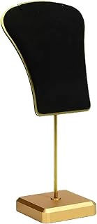 Velvet Jewelry Display Stand Small for Necklaces, Earrings and Pendants | Velvet Jewelry Display Stand Small for Necklaces, Earrings and Pendants, Stable Base Supports Countertop Presentation