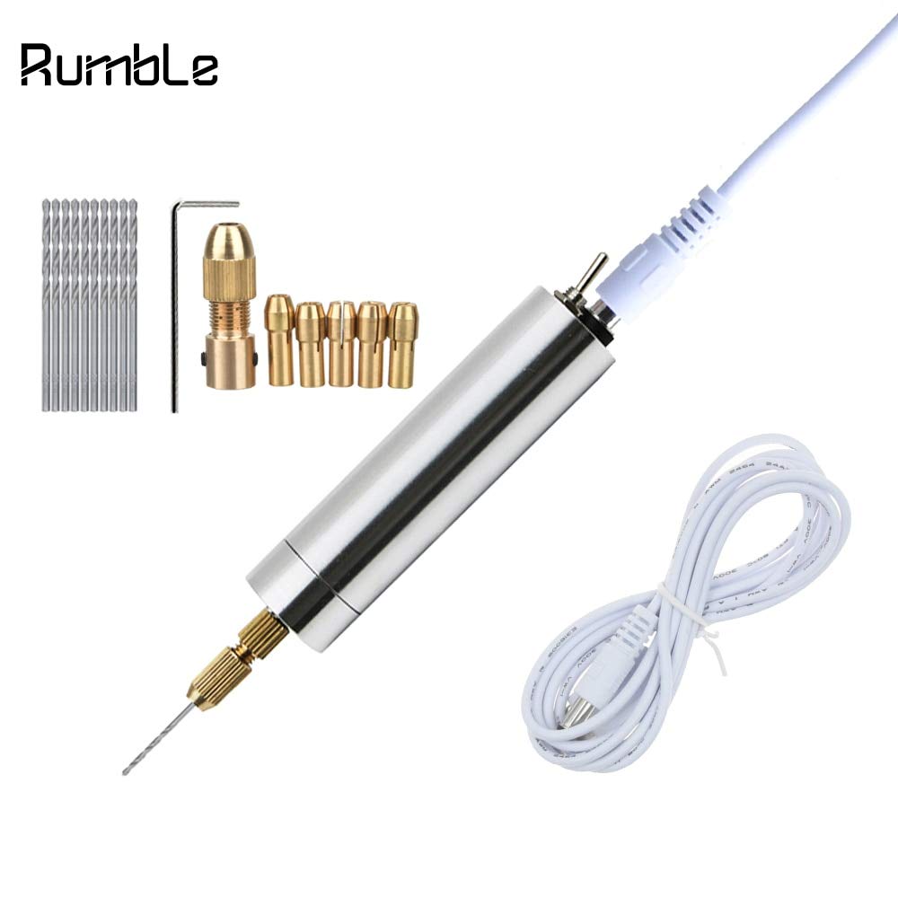Buy Micro Electric DC 5V USB Hand Drill 