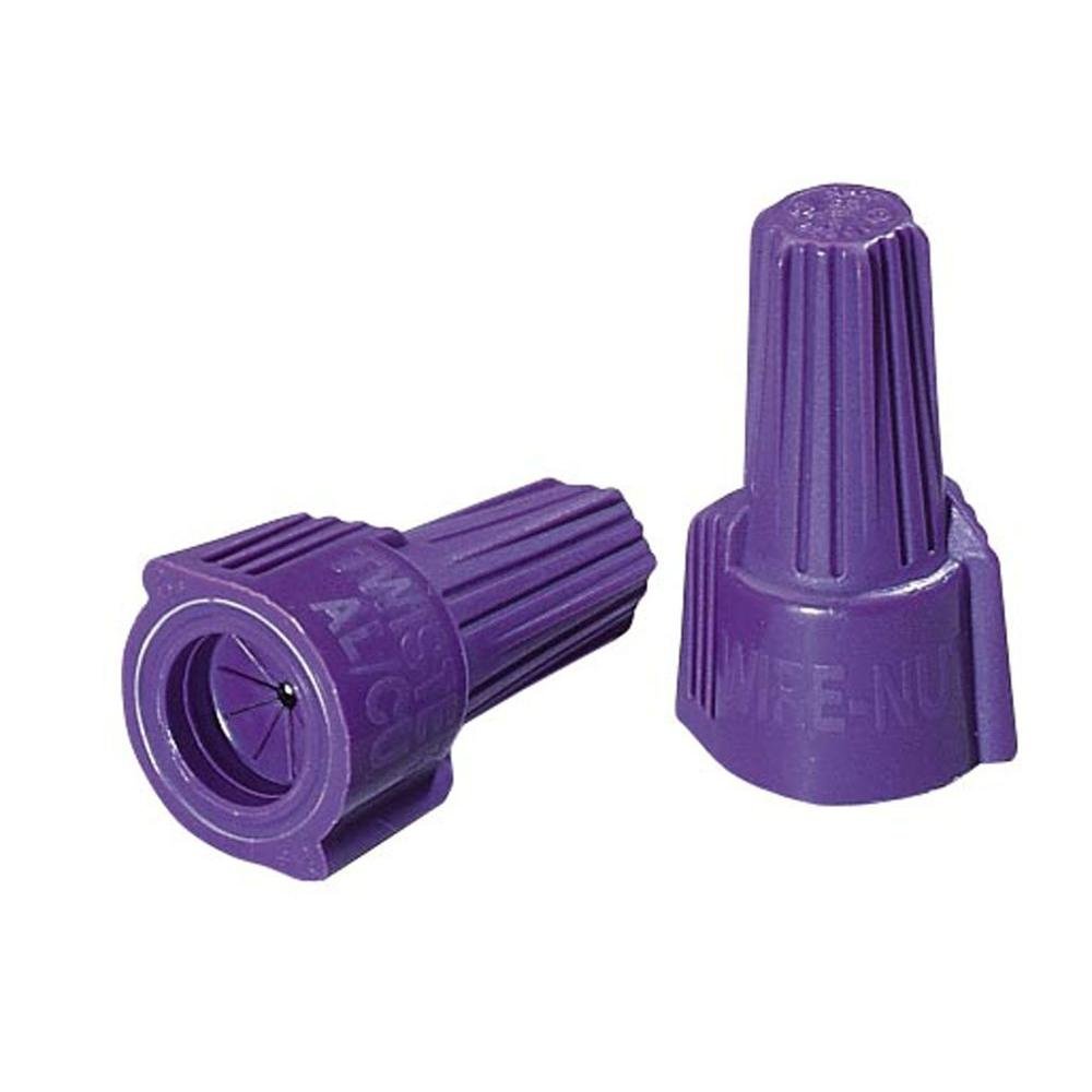 Ideal Industries 30165 Model 65 Wire Connector 1210 AWG, PK25, Purple