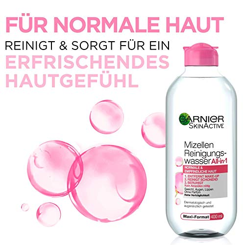 Garnier Skin Naturals, Acqua Micellare, 6 Pezzi