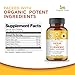 Organic Veda Neem & Turmeric Capsules with Ginger & Black Pepper - Neem Leaf, Turmeric, Ginger, Black Pepper Capsule Supplement - Support Immunity, Skin & Joint Health - Vegan, Non-GMO - 120 Count