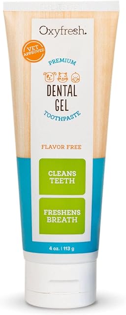 Oxyfresh Pet Gel with Oxygene - Soothing, Cooling Gel for Hot Spots, Rash and Itching - Perfect Toothpaste for Dogs and Cats - Safe for Oral and External Use - Made in the USA by Oxyfresh