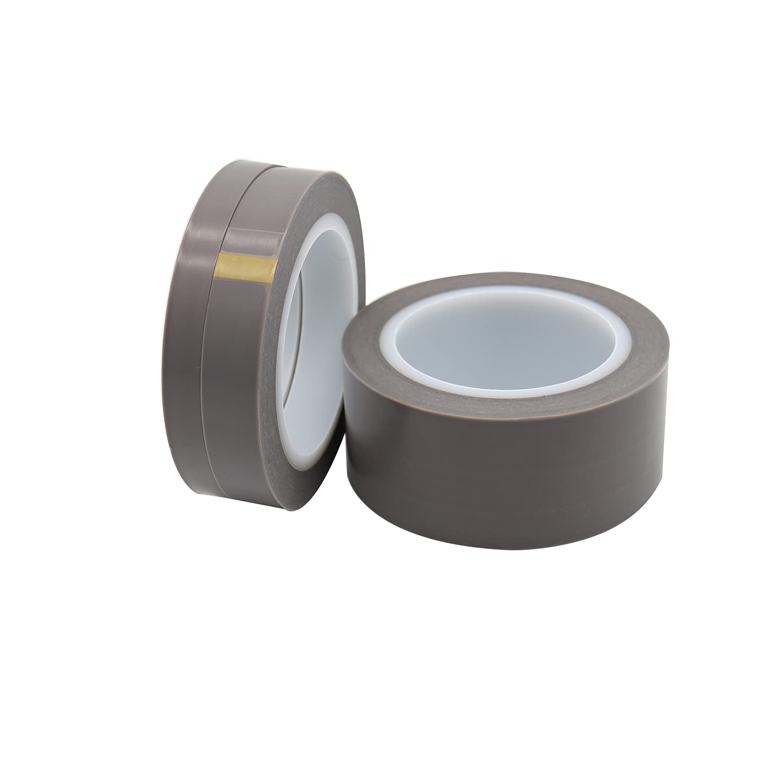PTFE Tape, Single Side Silicone Adhesive PTFE Film Tape Sheets, Heat Resistant Film Tape, 36 Yards (1 roll)