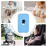 Generisch Potty Training Car Seat Protector, wodoodporna osłona na siedzenie dla niemowląt, szczelna podkładka do kabiny, wielokrotnego użytku, mata do ćwiczeń dla niemowląt, do użytku na zewnątrz, do
