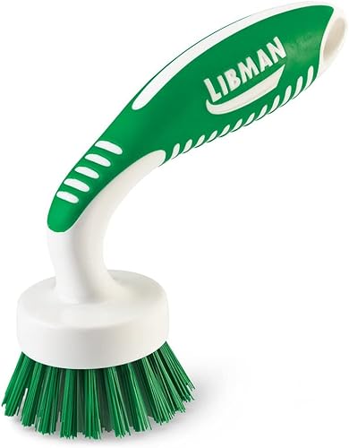 Miniatura 7 de Libman - Cepillo de limpieza para vasos y platos con cepillo de cocina curvado y dos repuestos de esponja