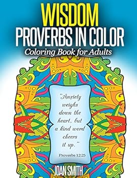 Paperback WISDOM Proverbs in Coloring Frames: Lovink Coloring Book