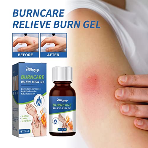 Pomada Gel Burn - 10ml Pomada para Queimaduras Transparente,Almofadas de hidrogel não irritantes, cr