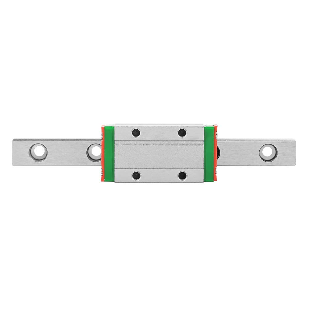 Zunate MGN9H Guía lineal en miniatura 100mm Carril guía 9mm + bloque deslizante