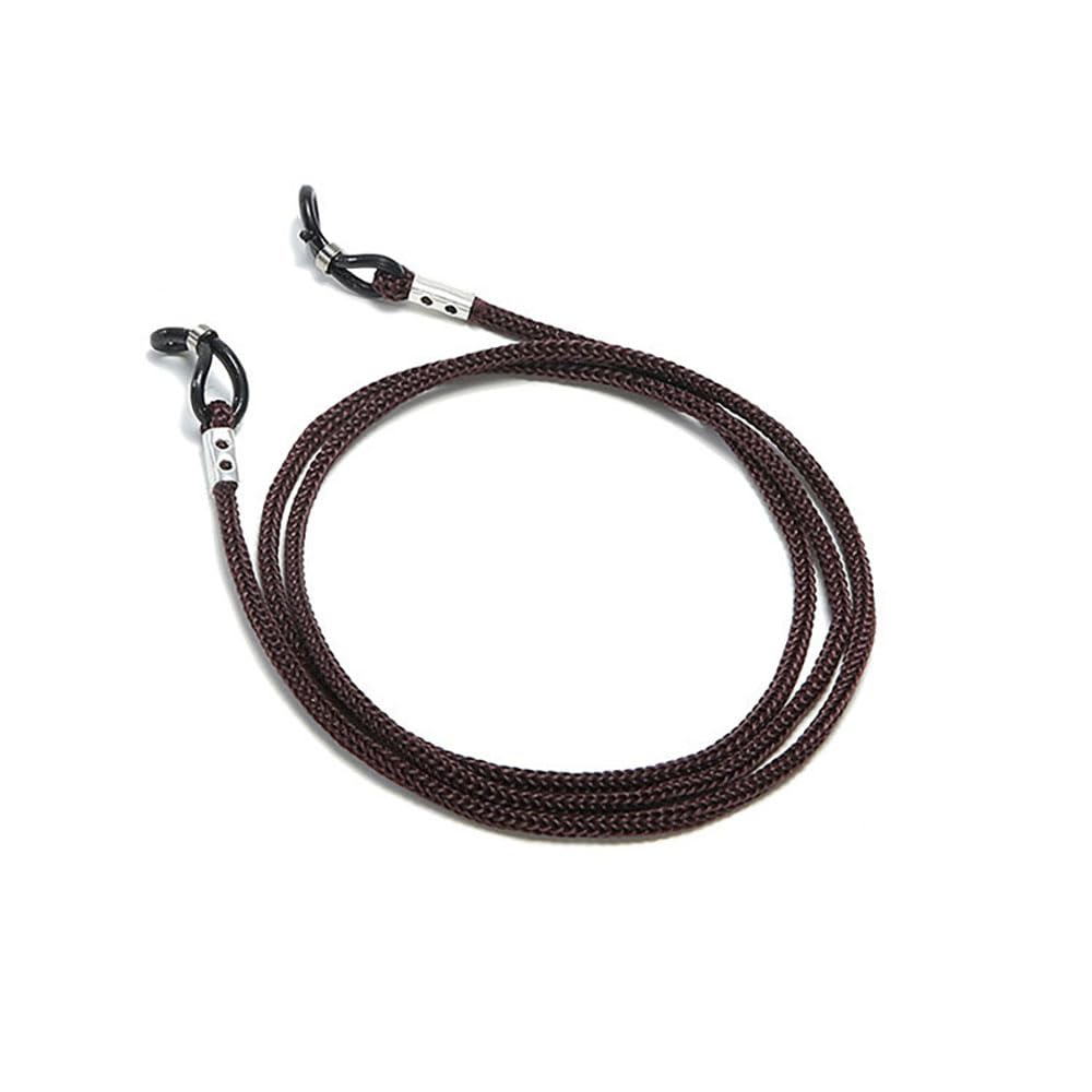 Van Der Linn Nylon Glasses Lanyard Cord Straps Neck Spectacle & Sunglasses Holder (Brown, 1)