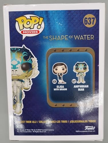 Figurine Funko Pop! La Forme de leau: Homme Grenouille - vue 5
