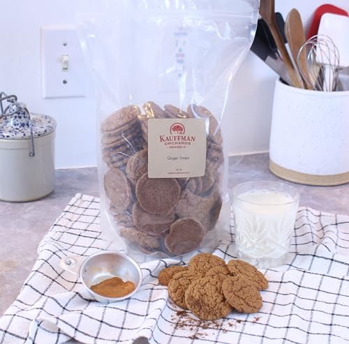 Kauffman Orchards Ginger Snap Cookies, Bulk 1.5 Pound Bag