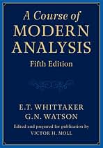 Course Modern Analysis T Whittaker