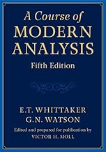 A Course of Modern Analysis