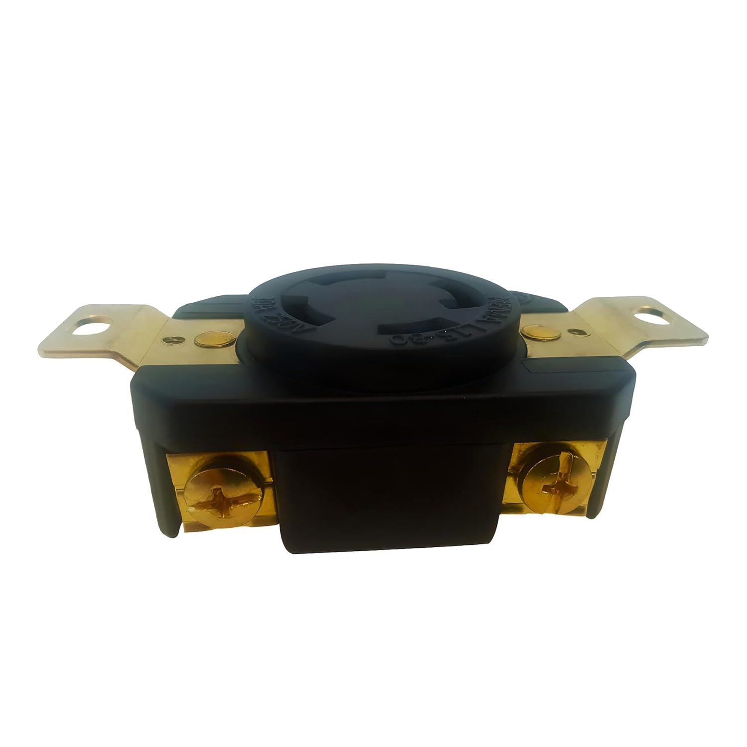 OCS Parts NEMA L15-30 Locking Receptacle | 250VAC - 30 Amp - 3 Pole 4 Wire | cUL Listed Replacement Plugs (L15-30 Receptacle)