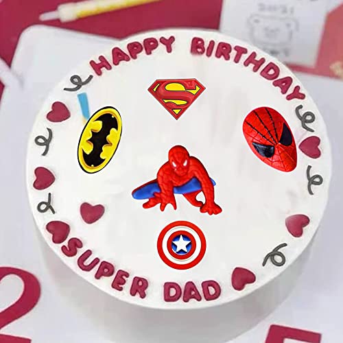 2 Pieces Superheros Themed Silicone Fondant Molds Cookie Fondant Molds Candy Chocolate Fondant Molds #TOP5