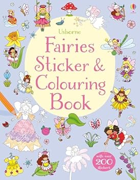 Paperback Fairies Sticker & Colouring Book