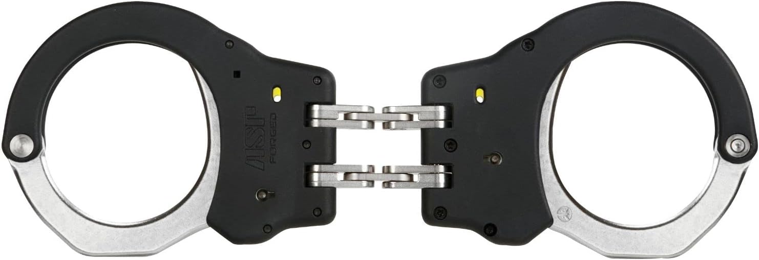 ASP Ultra Double-Locking Hinge Handcuffs, Forged Aluminum Restraints, Professional Grade Cuffs and Tactical Gear