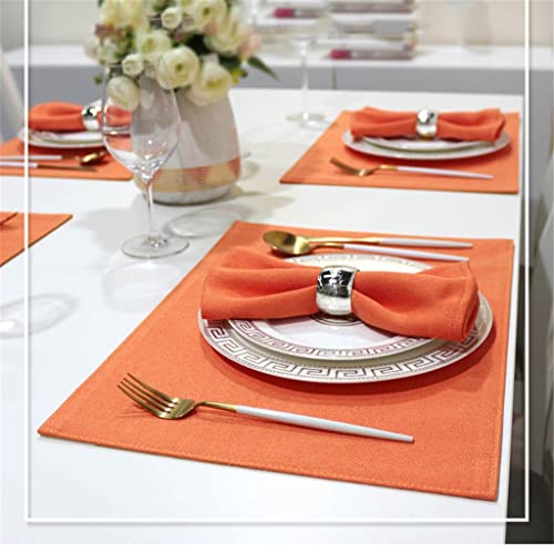 Nappe en lin avec serviettes de table lot de 4 pour habiller vos réceptions