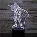 Produktbild USB 3D LED Nachtlicht Wolke Streit Figur Dekoration Jungen Kind Kinder Baby Geschenke Spiel Final Fantasy 7 Tischlampe Neon Nachtlicht USB wiederaufladbare Lesung Schlaf Nacht füttert Dekor für BU