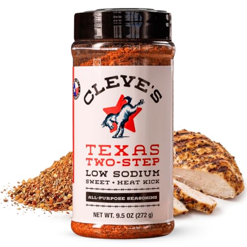 Cleve's Texas Two-Step Chicken Seasoning, All Purpose, Grilling, 9.5oz