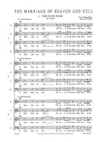 BO HOLTEN: THE MARRIAGE OF HEAVEN AND HELL SATB 8759808128 Book Cover
