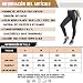 FITTOO Mallas Pantalones Deportivos Leggings Mujer Yoga de Alta Cintura Elásticos y...