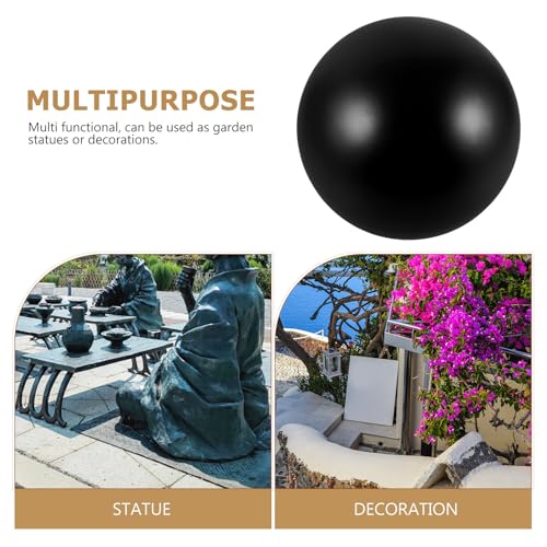 Housoutil Miroir Design Inoxydable Décorative Acier Boule en Polisphère Résistante Simple Élégante Chambrepour pour Jardin Décoration Extérieure – vue 7