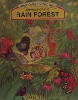 Paperback Animals of the Rain Forest Book