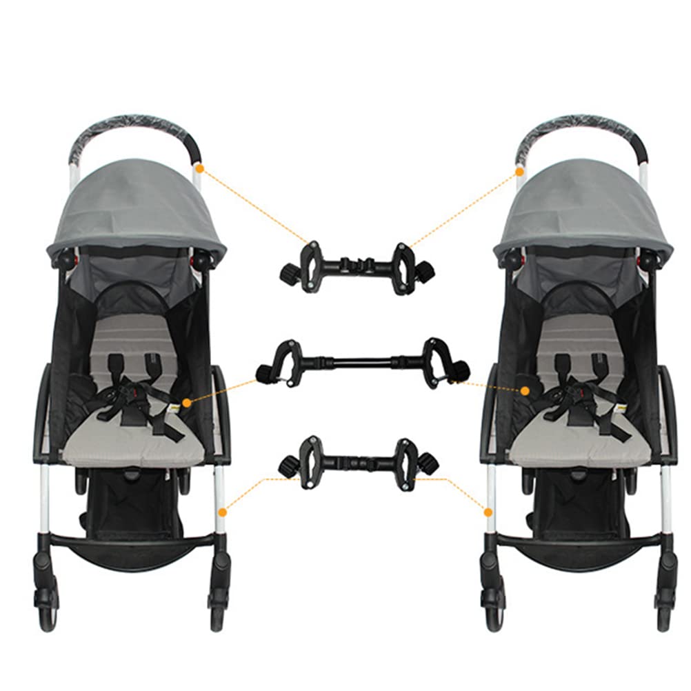 3 Pz Connettore Del Carrello Connettore Del Passeggino Doppio Connettore Per Passeggino Doppio Connettore Carrozzina Passeggino Componente Neonato Plastica Gemello