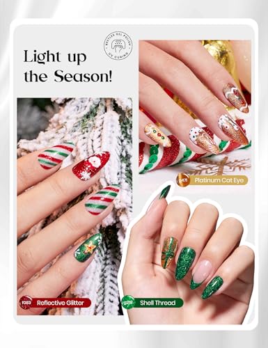 beetles Gel Polish Merry Glitzmas 2026 Gift Box miniatura 4