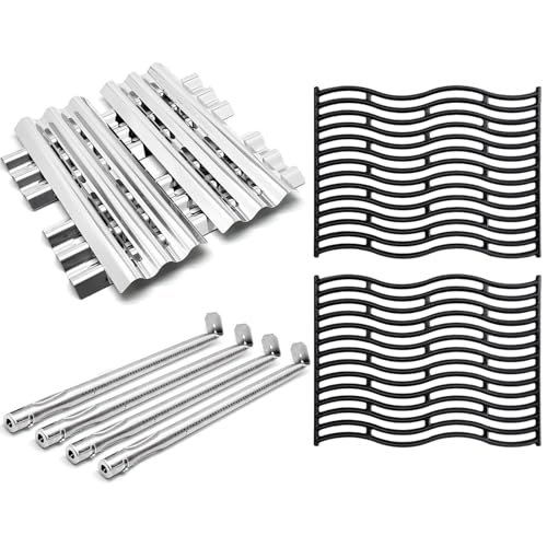 Criditpid Barbecue Replacement Parts for Napoleon Mirage/LEX/Ted Reader/Legend 485 Series, 485RB, 485RSIB, LD485, LD485RSIB, Cooking Grids, Heat Sear Plates & Burner Tubes Kit. by Criditpid - Used condition - CA$161.99