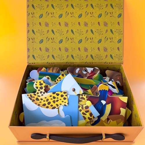 Miniatura 8 de Quokka Puzzle Giant Para Niños 3 4 Años - 60x90 Cm 48 Piezas Puzzle Gigantes De Suelo Para Niños 5 6 Años - En Forma Puzzle Africano Juguete Para 2 3 4 Años - Regalo Educativo Niños Y Niñas 4 5 6