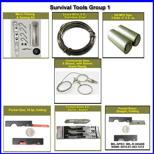 Escape & Evade® Sere Ii Tactical Military Survival Kit #TOP6