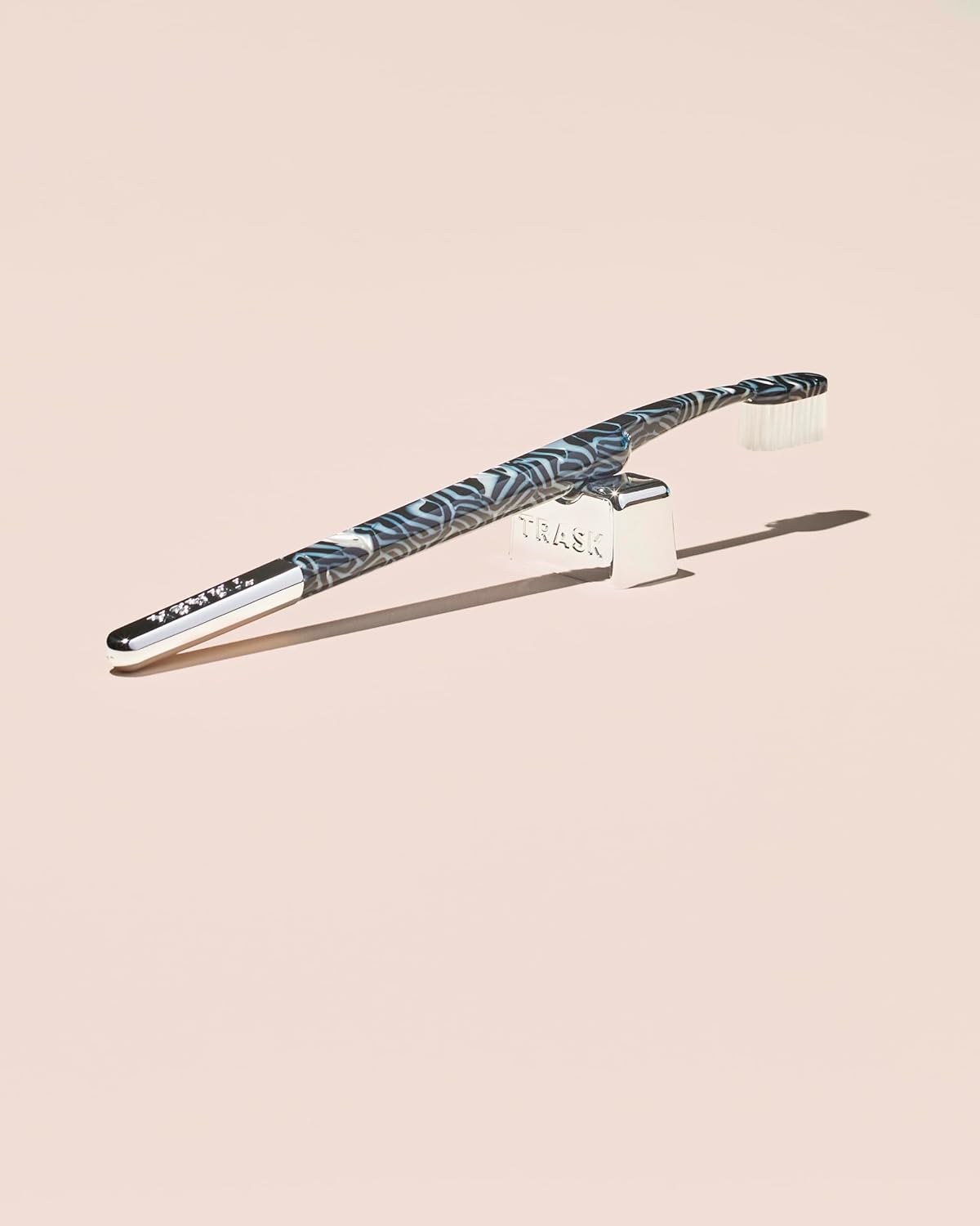 TRASK The Better Brush - Luxury Soft Bristle Dentist Designed Manual Toothbrush for Adults, Shadowdance