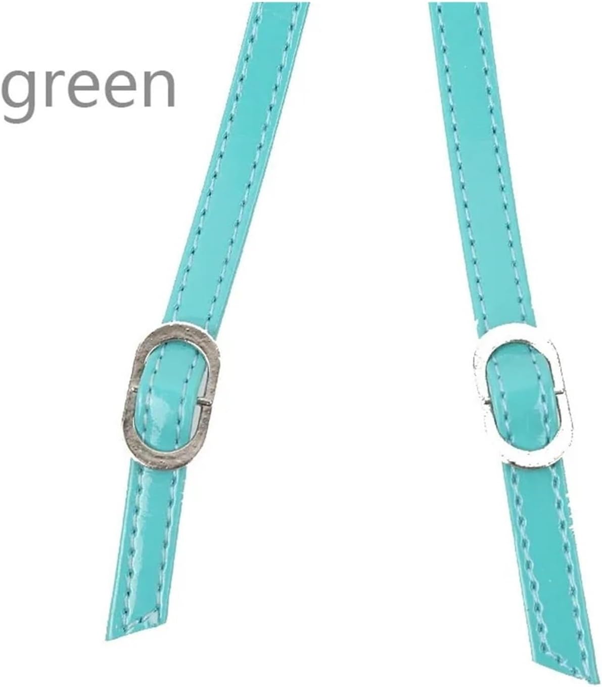 Shoe Straps for Heels Shoe Straps for Heels 12 Pair Women's High Heel Accessories - Anti-Skid Ankle Belts with Adjustable Metal Tip Laces(Green)