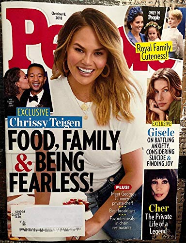 People Magazine ~ October 8, 2018 ~ Chrissy Teigen