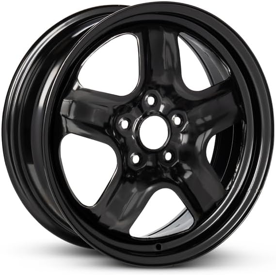 17x6.5 inch OEM Direct Replacement Steel Wheel - Recond for Toyota RAV4 2013–2018 5‑114.3 mm Black 17 in Rim 4261142250